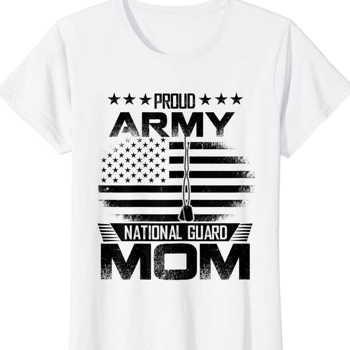 Proud Army National Guard Mom T-Shirt