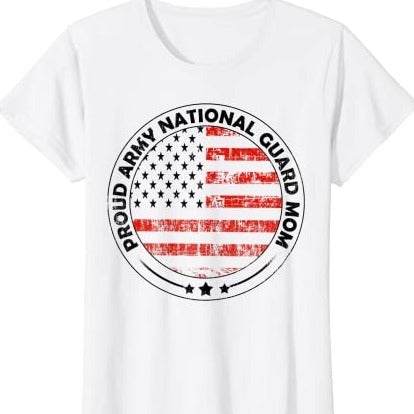 Proud Army National Guard Mom T-Shirt