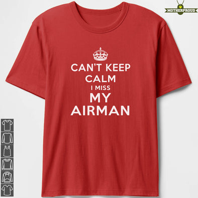 Air Force Mom Can't Keep Calm T-shirts