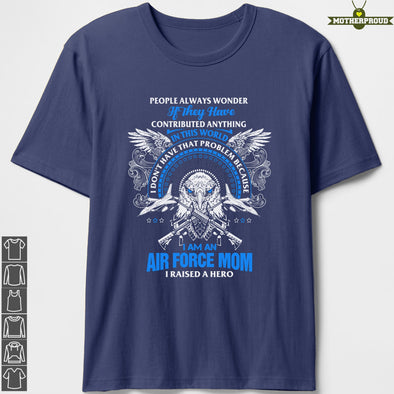 Air Force Moms Contribution T-shirts