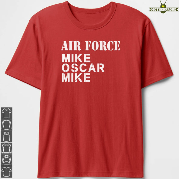 Air Force Mom NATO Alphabet T-shirt