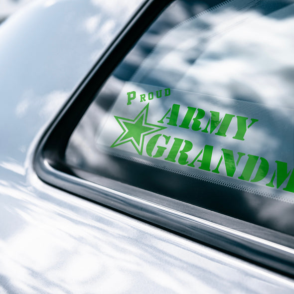 Army Grandma Bumper Sticker