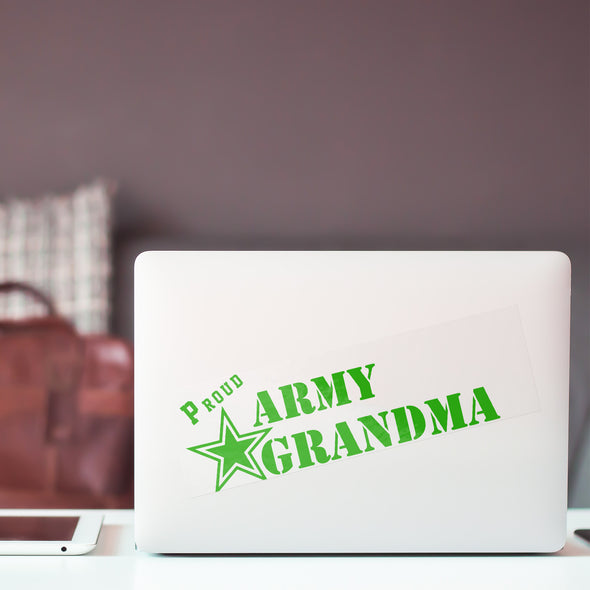 Army Grandma Bumper Sticker