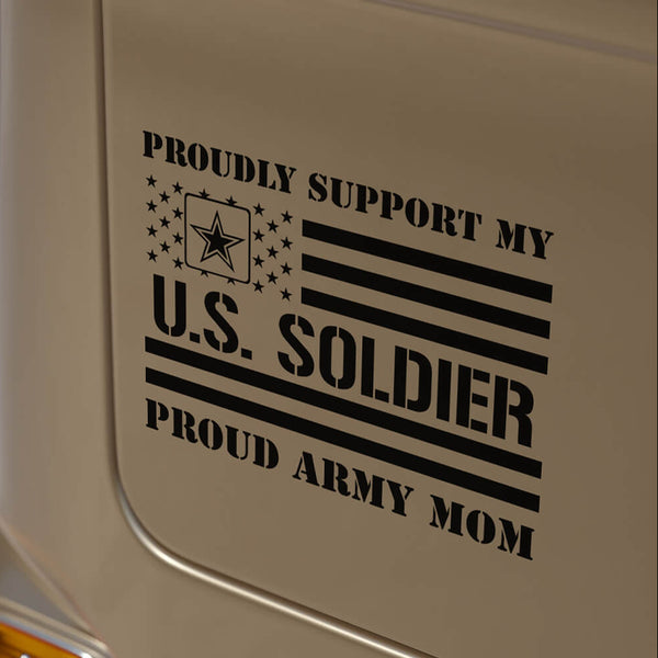 Army Mom Decals