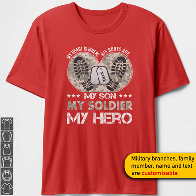 Custom Military Mom Where Boost Shirts Personalize Family Apparel