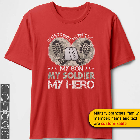 Custom Military Mom Where Boost Shirts Personalize Family Apparel