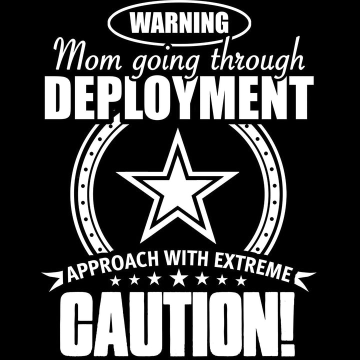 Army Mom Approach With Caution Decal - MotherProud