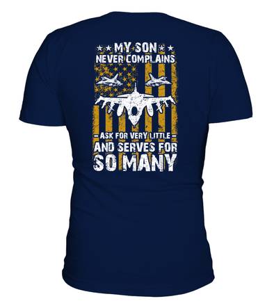 Air Force Mom Never Complains  T-shirts - MotherProud