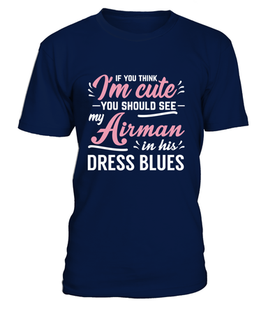 Air Force Mom Cute T-shirts - MotherProud