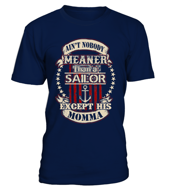 Navy Mom Meaner T-shirts - MotherProud