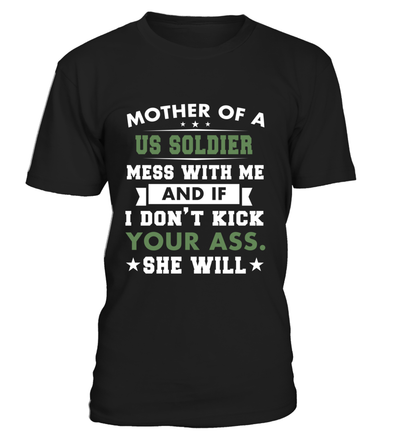 Army Mom Kick Ass Daughter T-shirts - MotherProud
