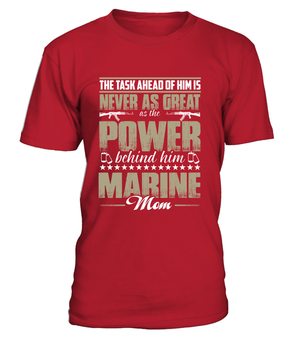 Marine Mom Power T-shirts - MotherProud