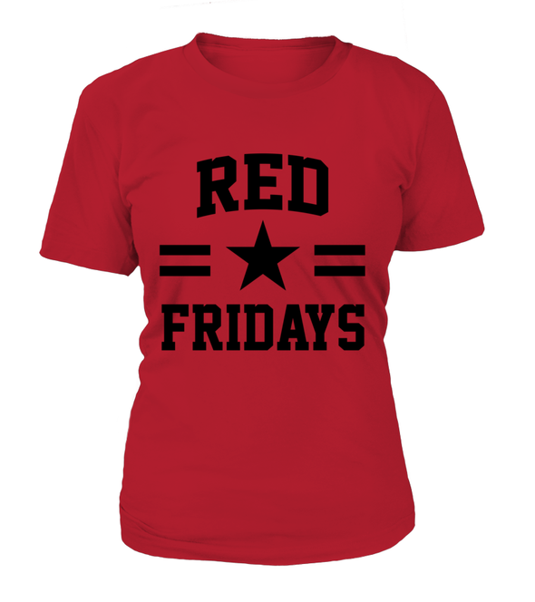 RED Friday God Bless America T-shirts - MotherProud