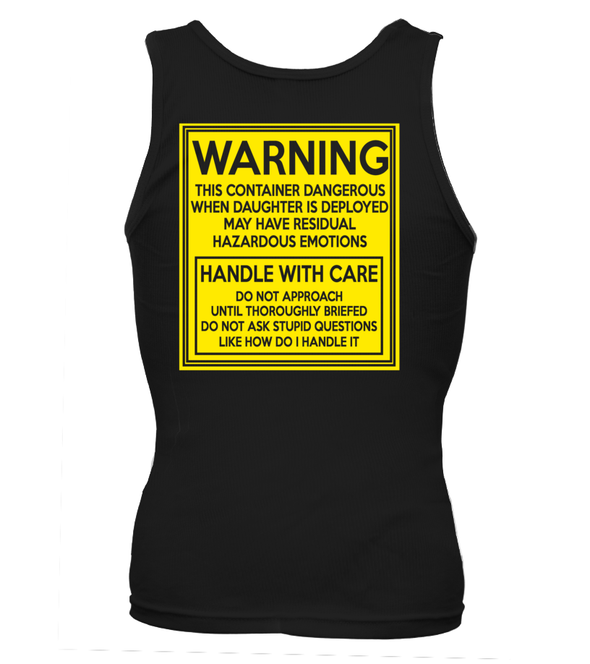 Army Mom Handle With Care Daughter T-shirts - MotherProud