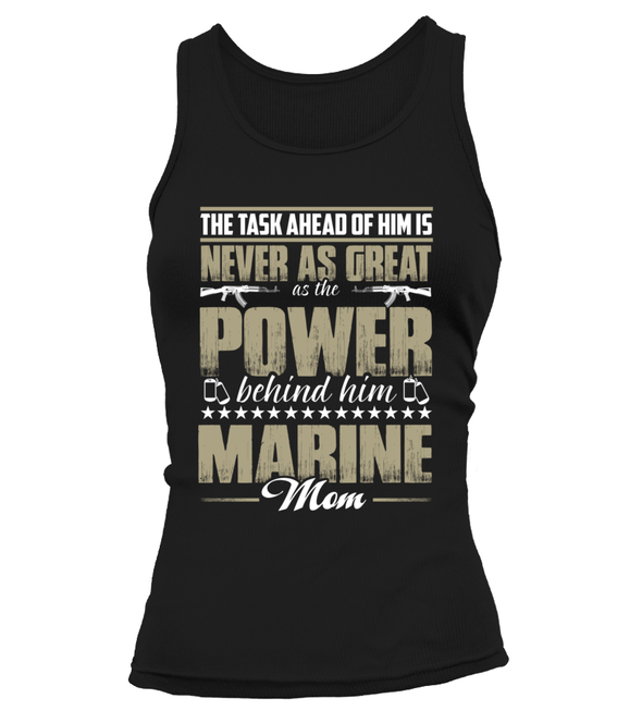 Marine Mom Power T-shirts - MotherProud