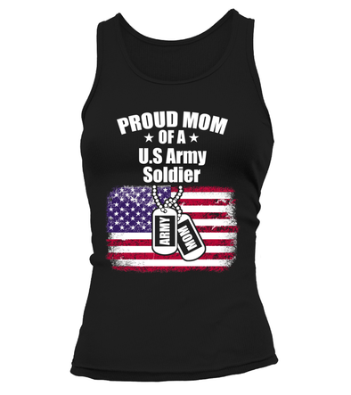 Proud Mom Of U.S Soldier T-shirts - MotherProud