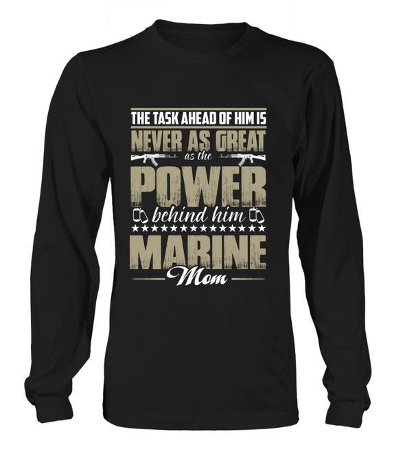 Marine Mom Power T-shirts - MotherProud