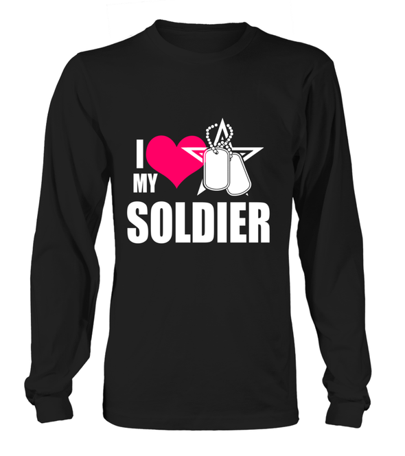 Army Mom I Love My Soldier T-shirts - MotherProud