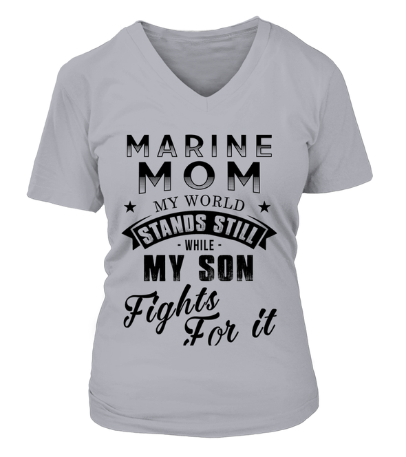 Personalized Finch Marine Mom Fight T-shirts - MotherProud