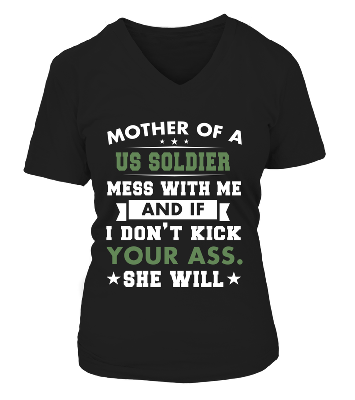 Army Mom Kick Ass Daughter T-shirts - MotherProud