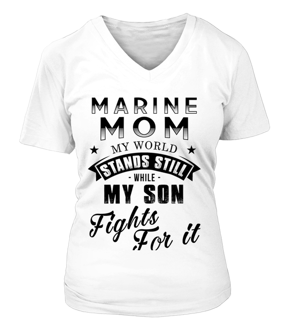 Personalized Finch Marine Mom Fight T-shirts - MotherProud