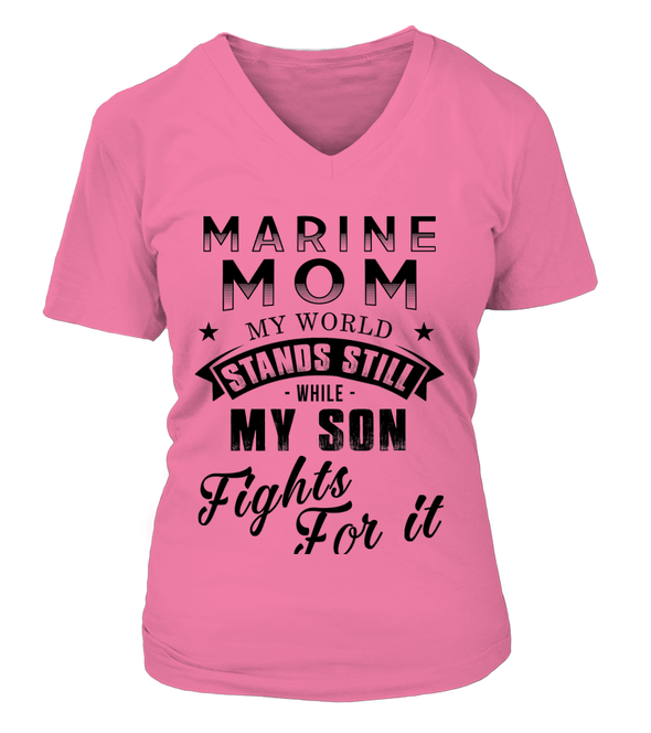 Personalized Finch Marine Mom Fight T-shirts - MotherProud