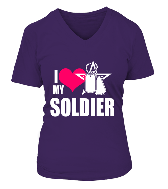 Army Mom I Love My Soldier T-shirts - MotherProud