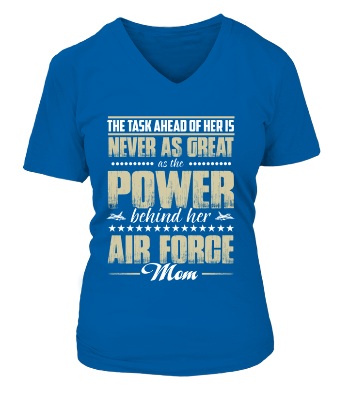 Air Force Mom Daughter Power T-shirts - MotherProud