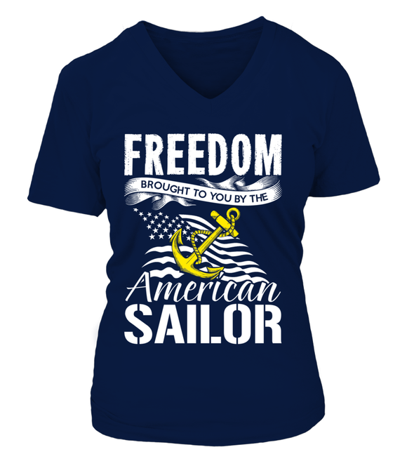 Navy Mom Freedom Brought To You T-shirts - MotherProud