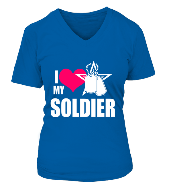 Army Mom I Love My Soldier T-shirts - MotherProud