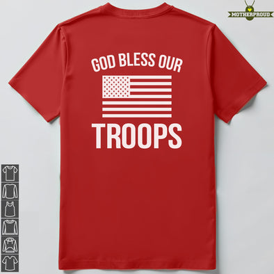 God Bless Our Troops Red Friday T-shirts