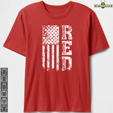 Grunge Remember Everyone Deployed T-shirts
