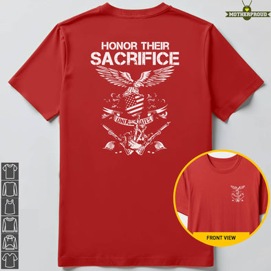 Honor Their Sacrifice Red Friday T-shirts