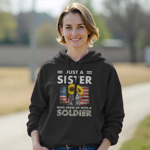 Just a Mom Who Raised Shirts Custom Military Family Apparel