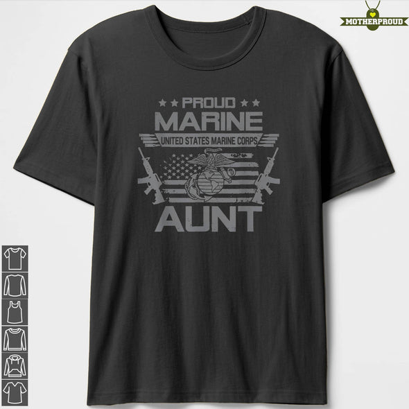 Marine Aunt Marine Corps T-Shirts