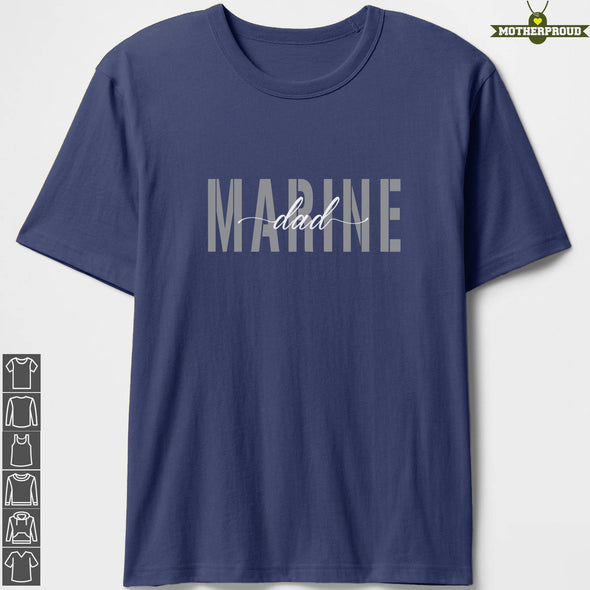 Marine Dad Fancy T-Shirts