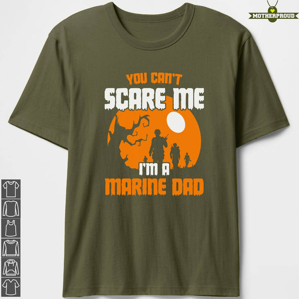 Marine Dad Halloween Scare Me T-Shirts