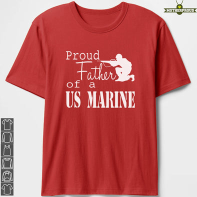 Marine Dad Proud Father T-Shirts