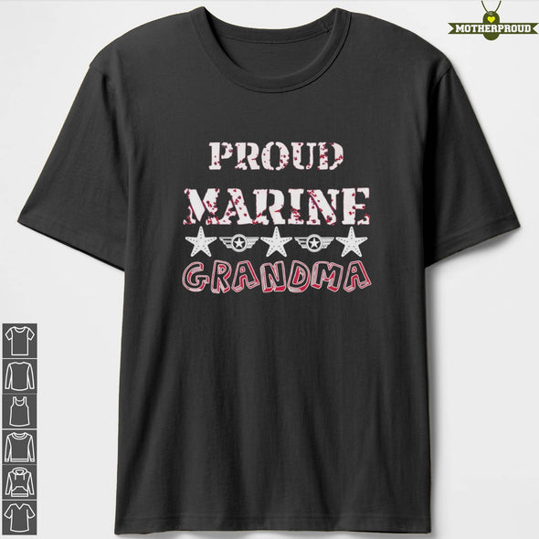 Marine Grandma Proud T-Shirts