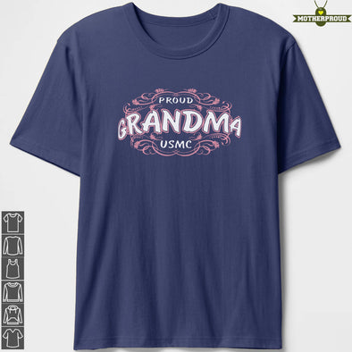Marine Grandma Proud USMC T-Shirts