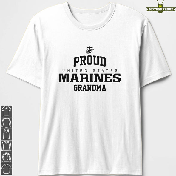 Marine Grandma Proud United States T-Shirts