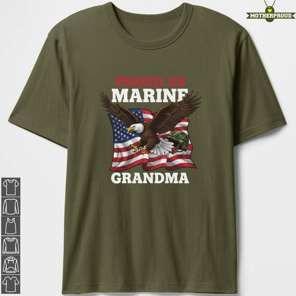 Marine Grandma Us T-Shirts