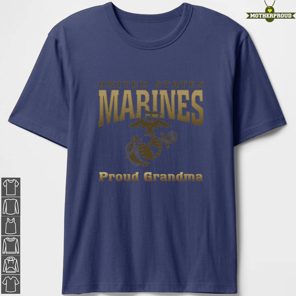 Marine Grandma United States T-Shirts