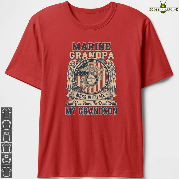 Marine Grandpa Grandson T-Shirts