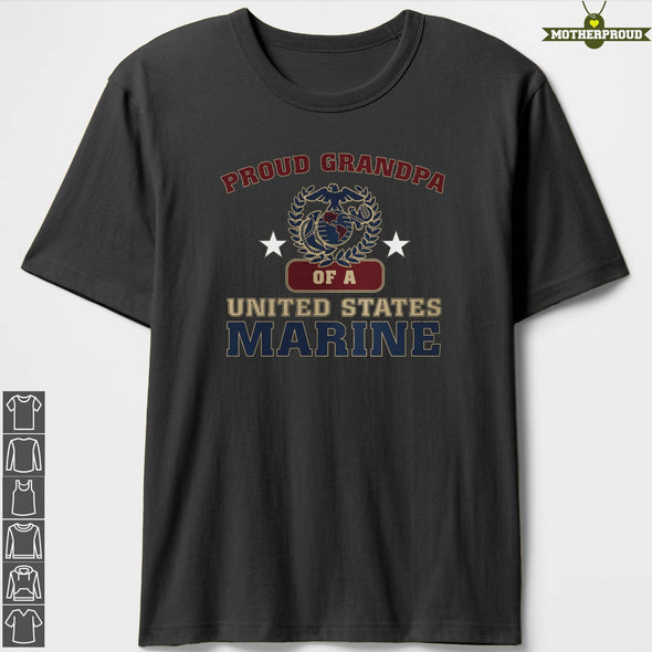 Marine Grandpa of a Us Marine Light T-Shirts