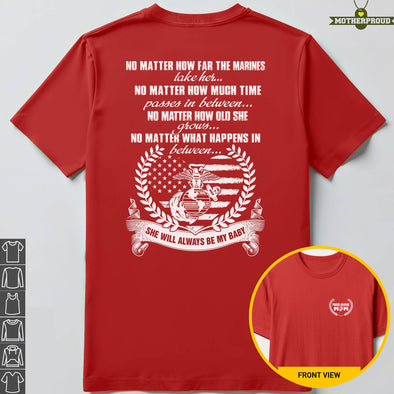 Marine Mom Daughter Always My Baby T-shirts