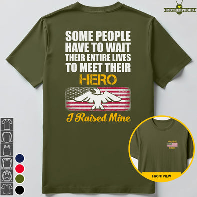 Marine Mom I Raised Mine T-shirts