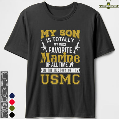 Marine Mom Most Favorite T-shirts