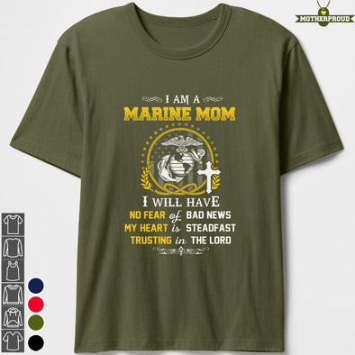 Marine Mom Trust In The Lord T-shirts