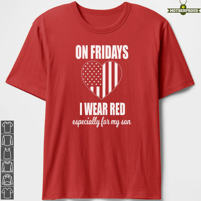 My Son Red Friday T-shirts